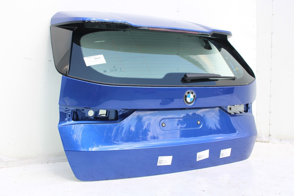 фото №8, Bmw x1 u11 задняя бампер + крышка багажника багажника + лампы лампа задний c31 blau niebi