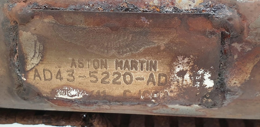 фото №5, Труба выхлопная левая aston martin rapide 6.0 v12