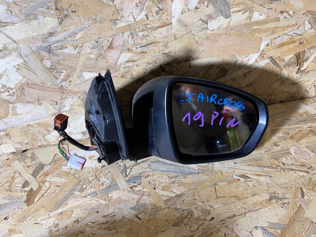 фото №1, Citroen c5 aircross дзеркало праве 19 pin