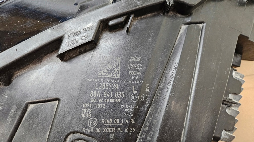 фото №12, Лампа ліва перед audi q4 e-tron matrix 89a941035