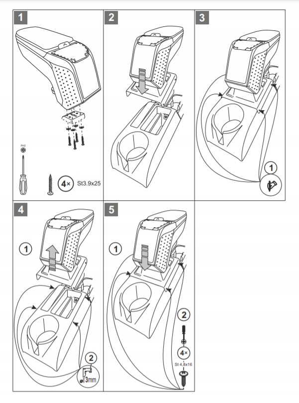 фото №14, Vw golf vi 6 2008-2012- подлокотник armster 2