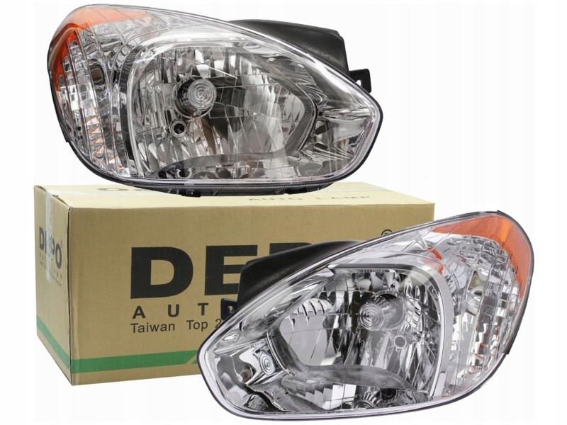 фото №1, Лампи фари hyundai accent iii mk3 05-10