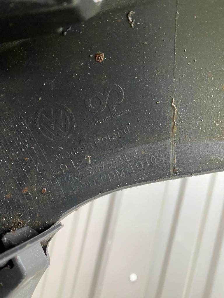 фото №8, Vw caddy 2k5 бампер задняя задний