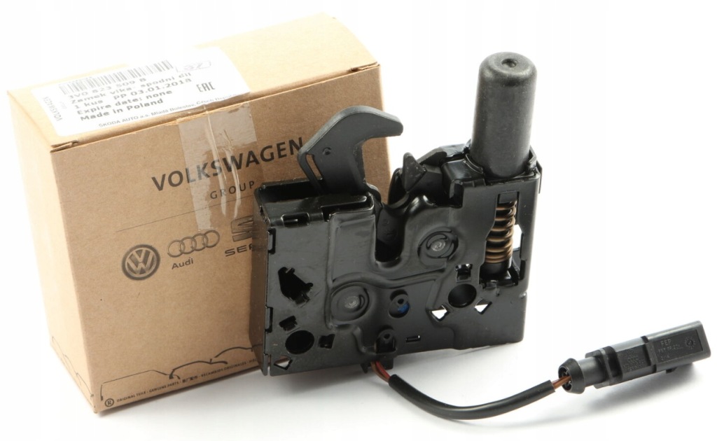 фото №1, Замок капот перед skoda superb 3 iii оригинал