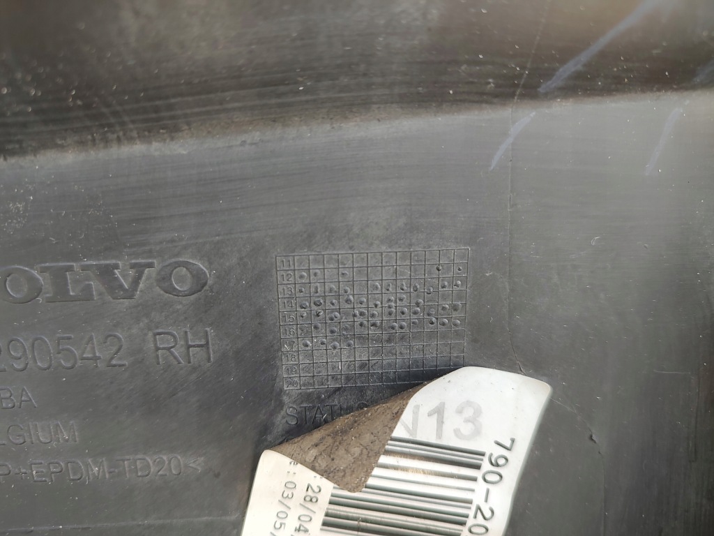 фото №13, Volvo v40 ii cross country порог молдинг порог правая 31290542