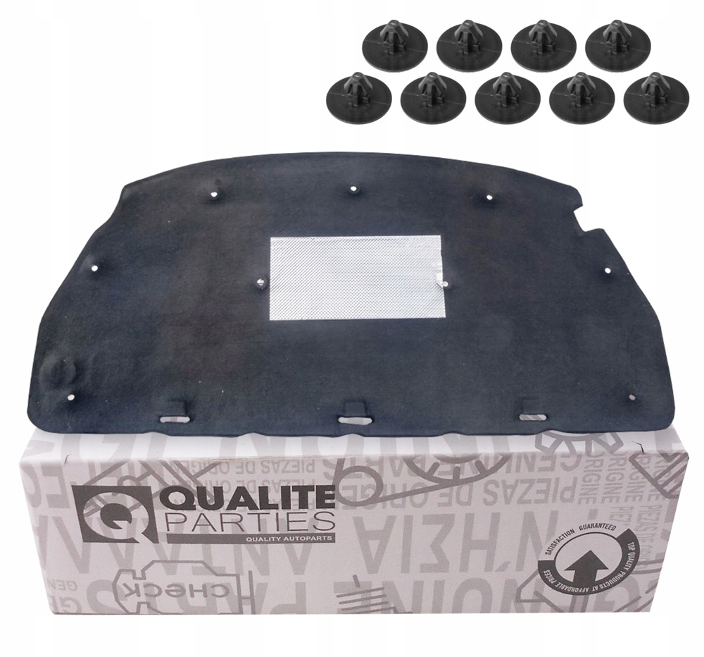 фото №1, Шумоизоляция капот двигателя + клипсы opel insignia a 08-17