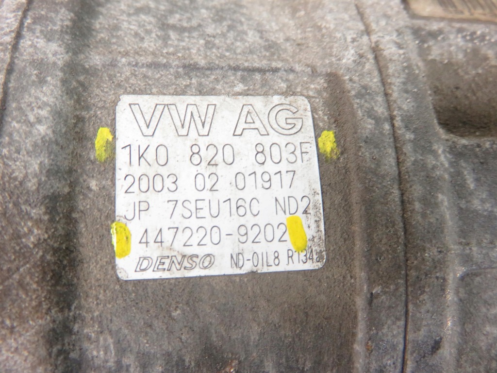 фото №10, Компрессор кондиционера audi a3 8p 1.6 1k0820803f 4472209202