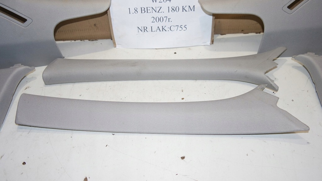 фото №3, Пластик захист стійка салону mercedes w204