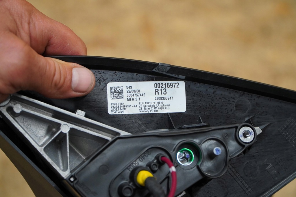 фото №9, Зеркало левая 11 pin правое 14 pin mercedes gla ii h247 191 оригинал идеальное состояние eu