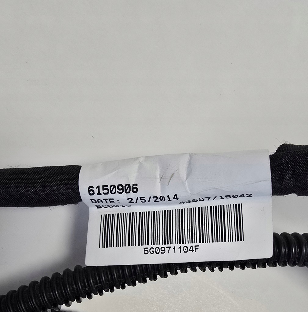 Vw golf 7 vii жгут бампера задняя 6pdc 5g0971104f с Разборки