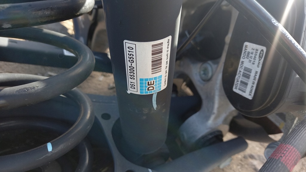 фото №8, Kia niro i гибрид подрамник подрамник задняя балка задняя подрамник поворотный кулак ступица