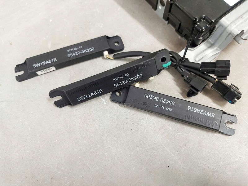 фото №4, Veloster модуль keyless смарт-ключ антени комплект