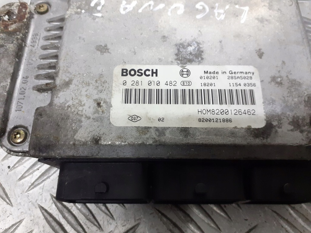 фото №3, Бортовой компьютер двигателя renault laguna ii 1.9 dci