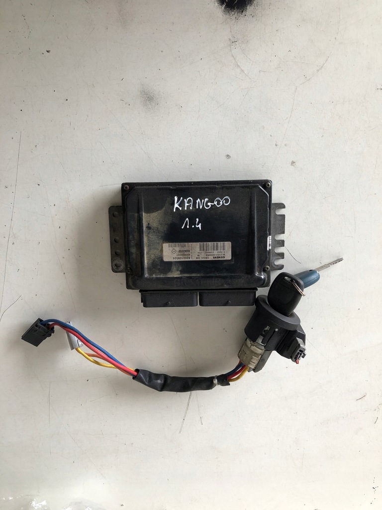 фото №1, Блок керування набір стартовий renault kangoo 1.4 8200109024