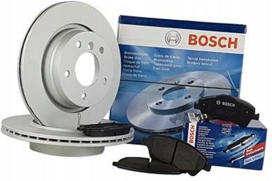 фото №1, Bosch тормозные диски+ тормозные колодки перед audi a6 c4 c5 288mm