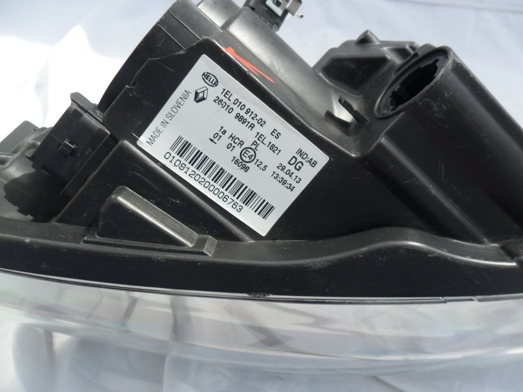 фото №8, Renault zoe 2012 фара правый передний лампа правая передняя перед