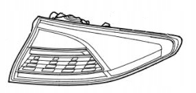 фото №1, Hyundai ioniq electric 2016-2019 лампа tp zew