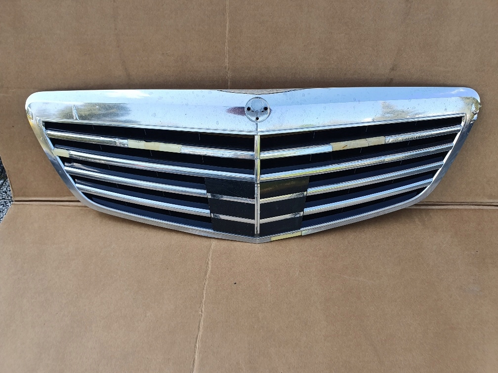 фото №1, Mercedes s-klasa w221 решётка радиатора решётка радиатора хром pod радар