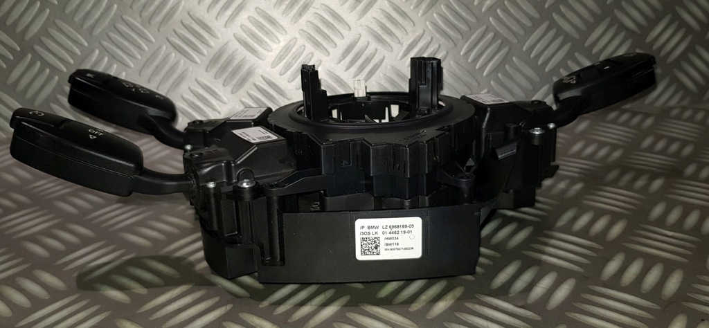 фото №7, Bmw 5 e60 e61 lift переключатель комбинированный лента датчик kąta поворота 6968189