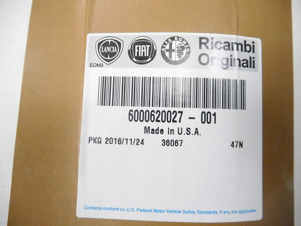 фото №8, Фільтр салонний fiat talento оригінальний номер 6000620027