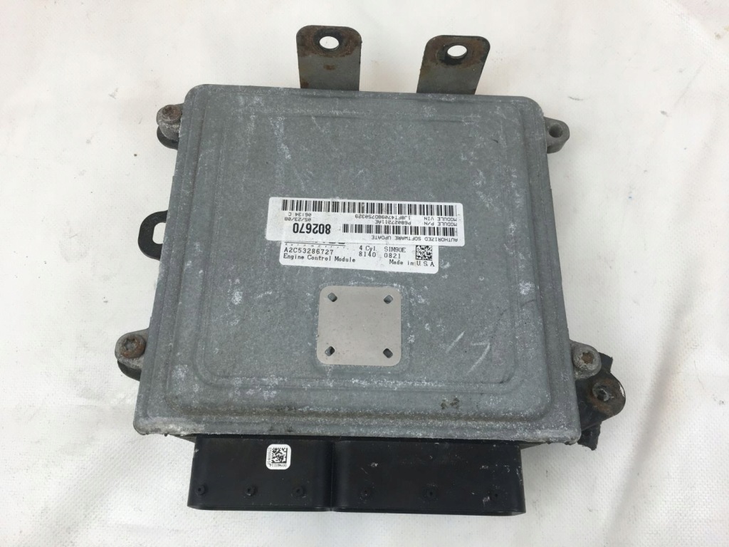 фото №1, Jeep compass 2.0 06-10 бортовой компьютер двигателя 68027211ae