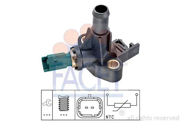 фото №8, Eps 1.830.318 датчик, температура рідина охолоджуючий