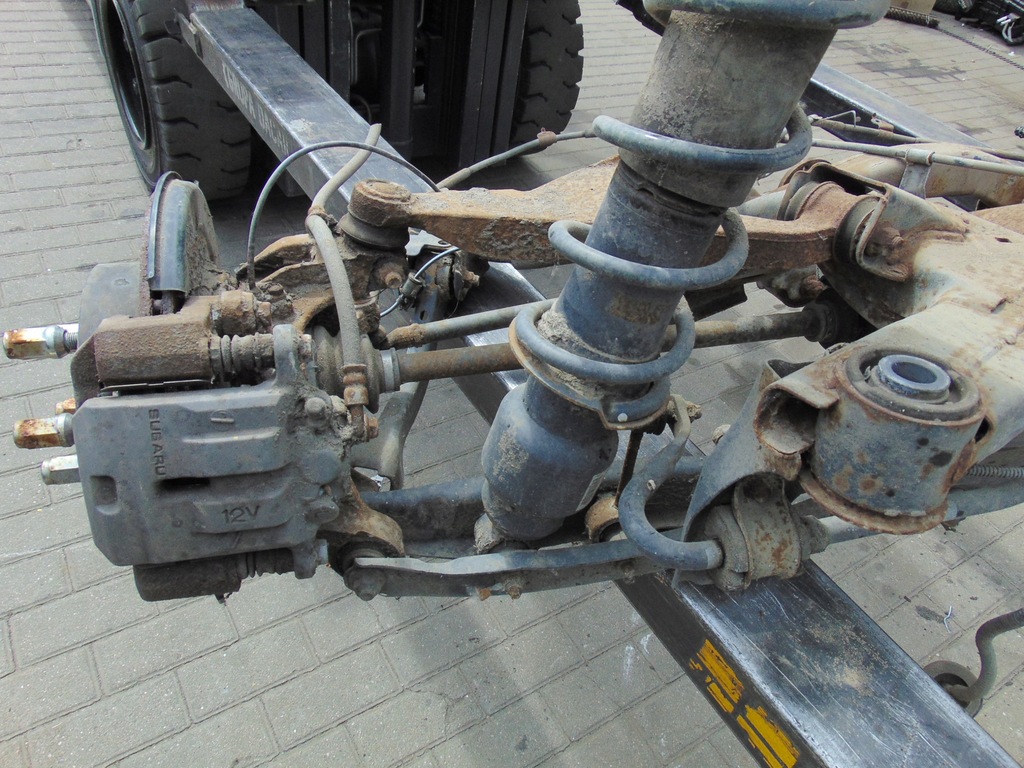 фото №10, Балка oś мост дифференциал подвеска задняя subaru forester sj 4 iv 2012r- 2.0d 4x4