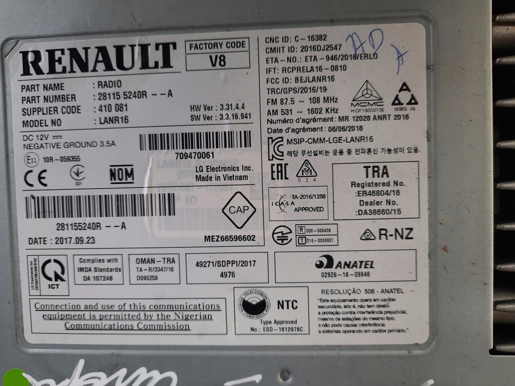 фото №6, Scenic iv 1.2 tce навігація комплектна