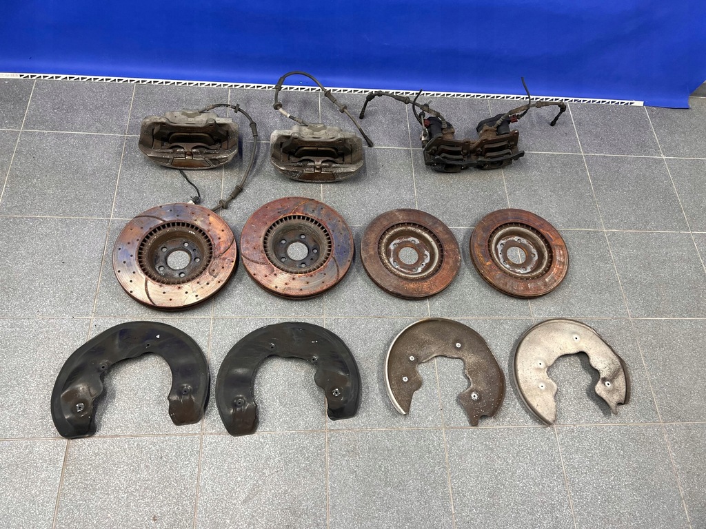 фото №6, Audi s4 b8 s5 8t a6 a7 c7 sq5 суппорты тормозные диски 330mm 356mm