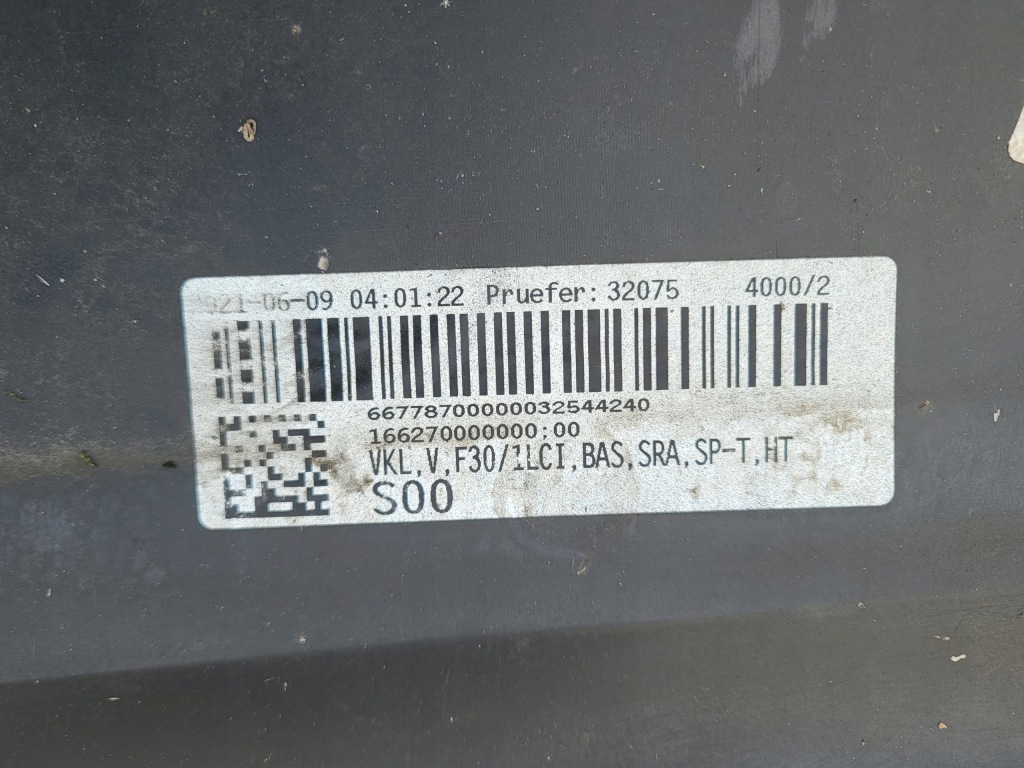 фото №15, Бампер передний перед bmw 3 f30 lci lift оригинальный номер