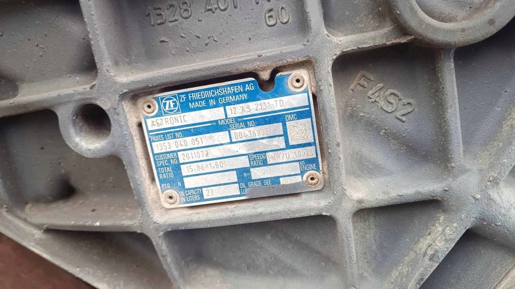 Коробка передач передач zf astronic 12 as 2131 td daf xf Оригінал