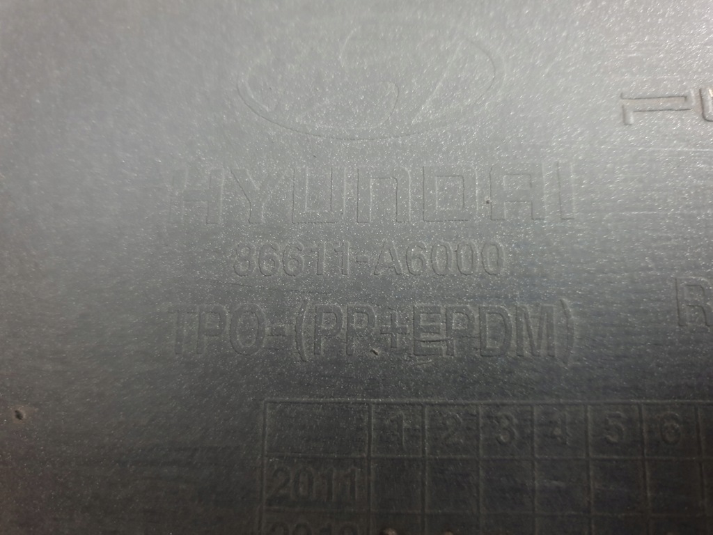 фото №16, Hyundai i30 2 ii hb 12- бампер задний задняя zar