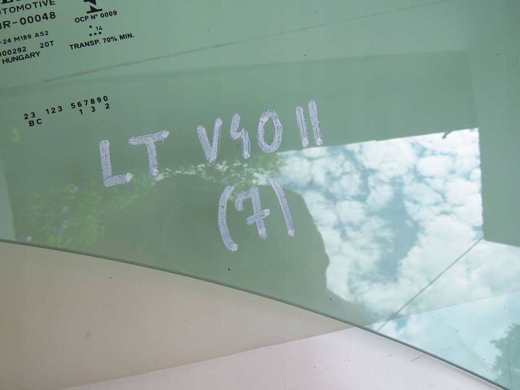 фото №8, Скло двері лівий задня задня volvo v40 ii 12-19