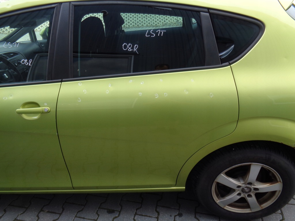фото №1, Seat leon ii 2 дверь левая задняя ls1t 05-12r