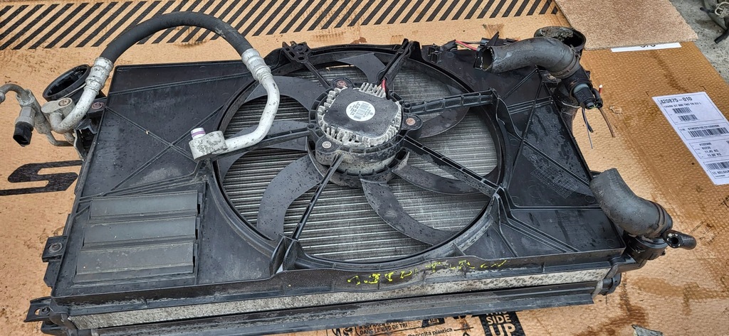 фото №4, Audi a3 8p 1.9 tdi комплект радиатор