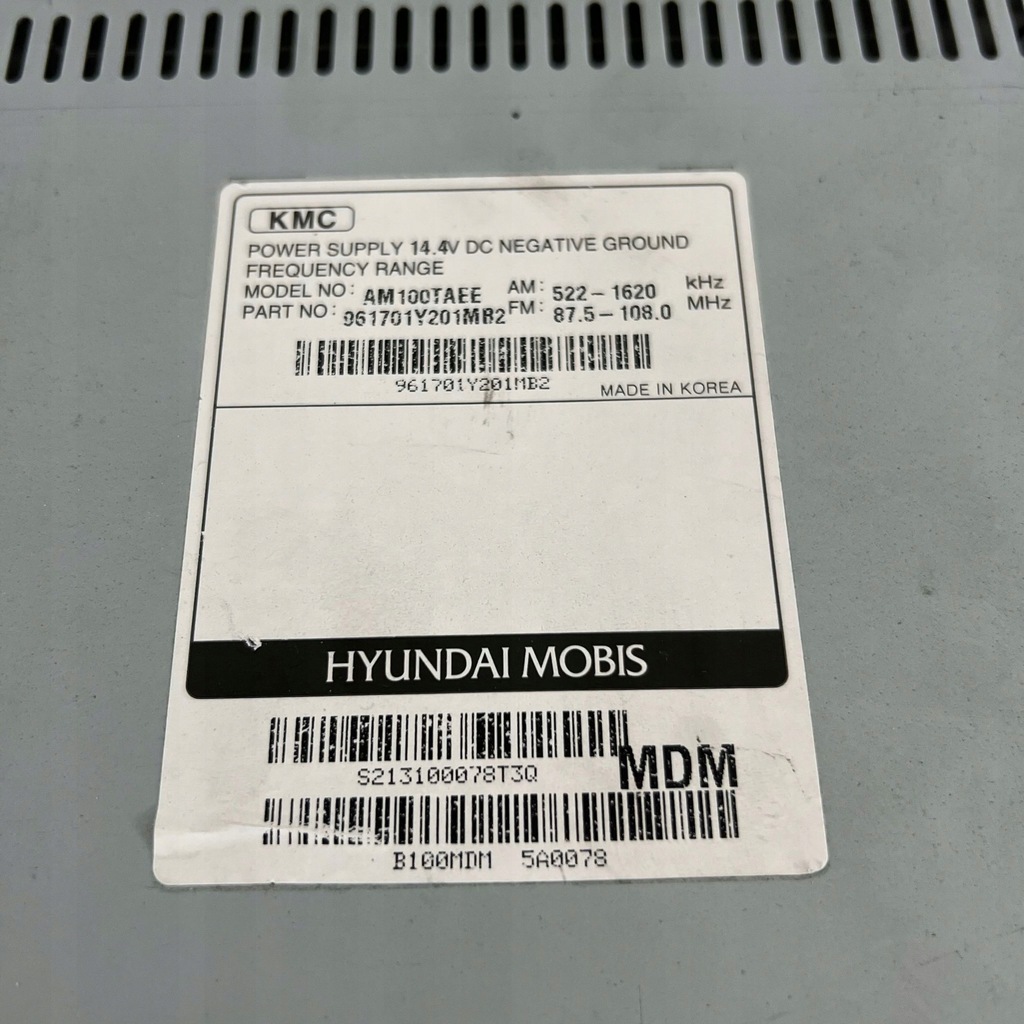 фото №8, Радіо екран аудіо kia picanto ii 961701y201mb2