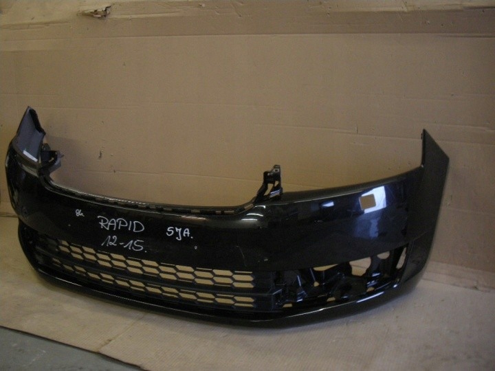 фото №5, Skoda rapid 5ja 2012 бампер перед