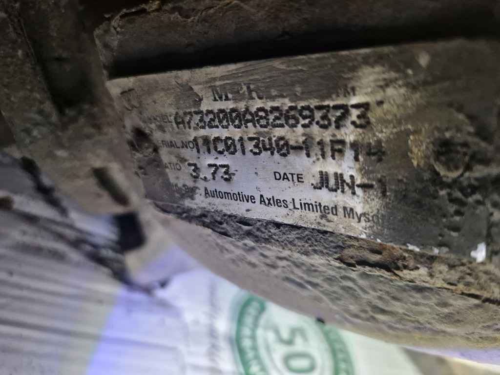 фото №4, Вкладыш мост volvo fl renault dxi rss1125a 3.73 meritor