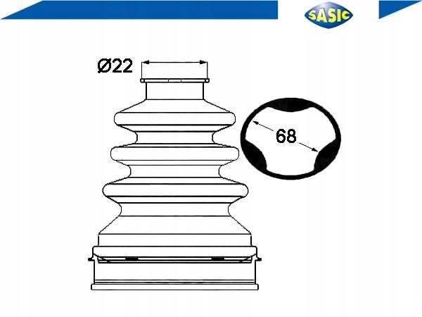 фото №2, Sasic 1904027 набір захист, система кермовий
