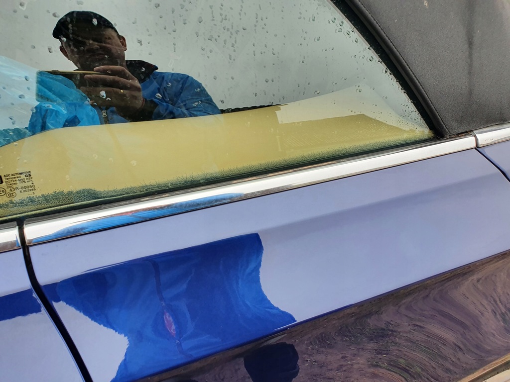 фото №3, Левая молдинг крыла стекло хром opel cascada