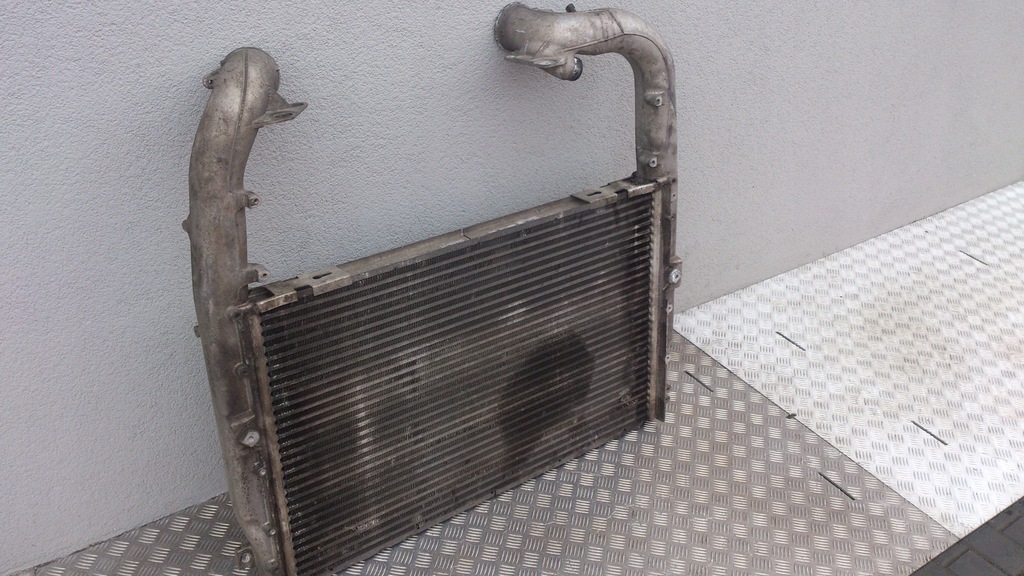фото №4, Радиатор воздуха интеркулер scania r xpi