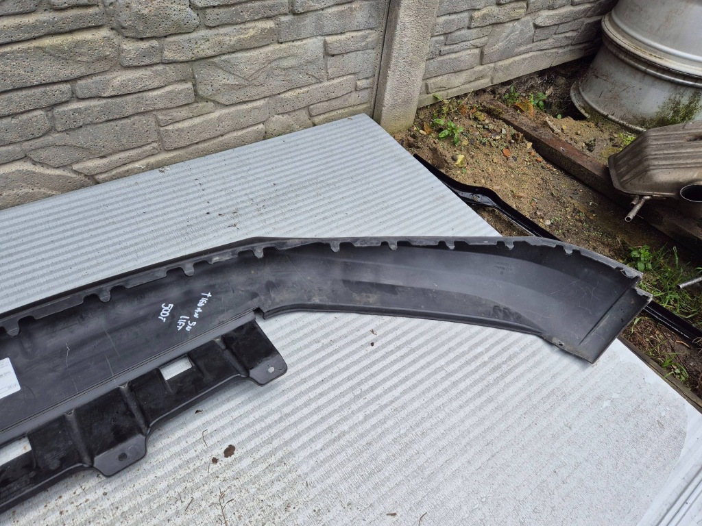 Vw tiguan 1 07- спойлер накладка бампера передний 5n0805903j Киев