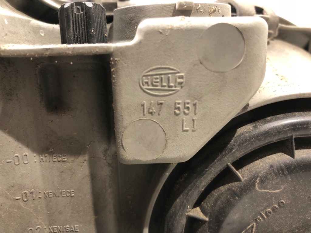 фото №5, Фара левый перед mercedes c208 97-03 лампа