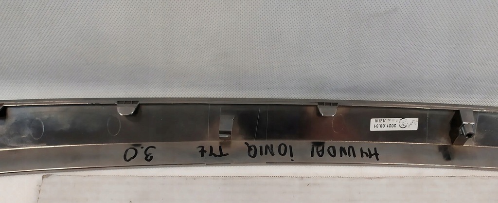 фото №8, Hyundai ioniq хром молдинг бампера задня