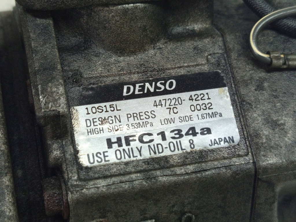 фото №7, Компрессор кондиционера toyota corolla verso avensis rav 4 47220-4221 10s15l