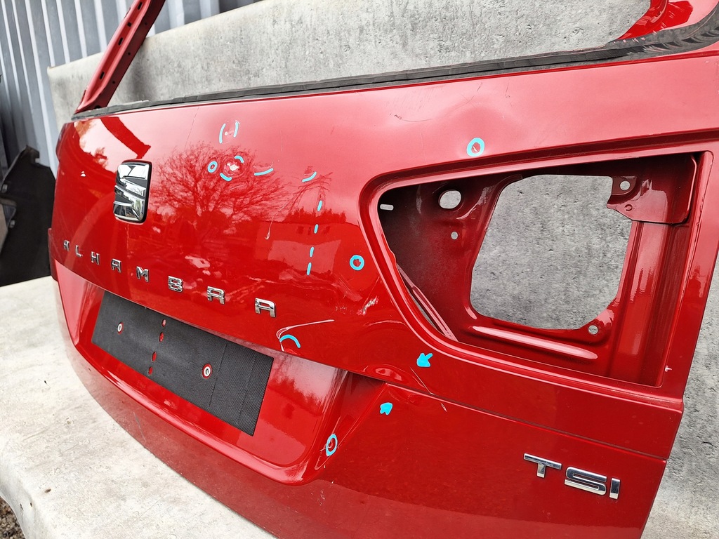 фото №7, Seat alhambra ii 7n5 кришка багажника кришка багажника