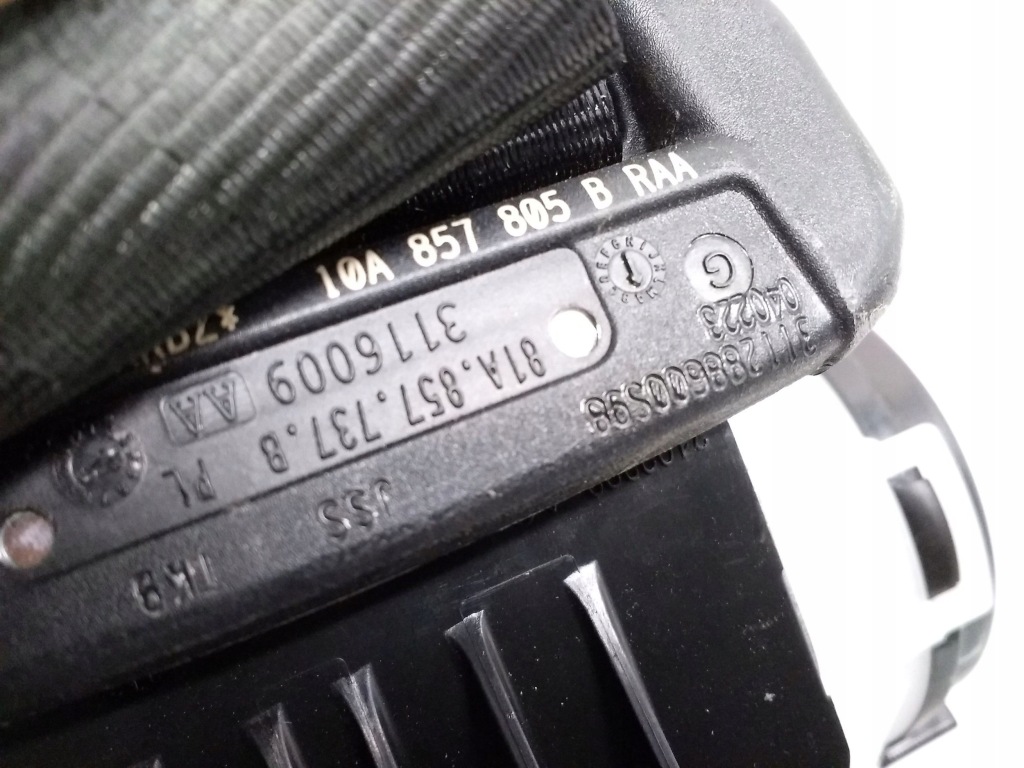 фото №7, Задній pas безпеки ліва сторона volkswagen id.3 10a857805b