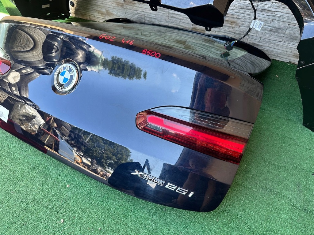 фото №7, Крышка багажника задняя лампы лампа бампер задняя задние bmw x4 g02 416 europa