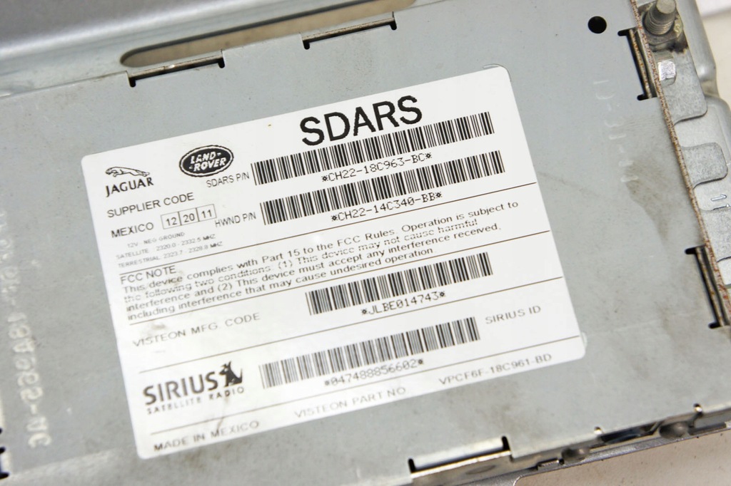 фото №5, Lb234 jaguar xj x351 модуль ch22-18c963-bc