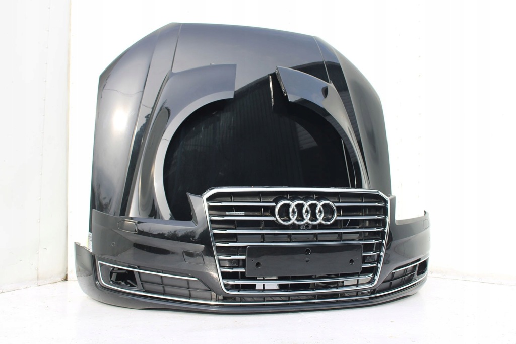 Audi a8 4h рестайлинг  перед matrix капот крылья бампер ремень передний лампы усилитель Доставка